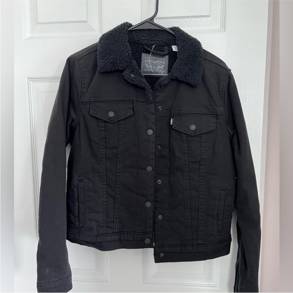 Levi's Women's Classic Black Jean Jacket